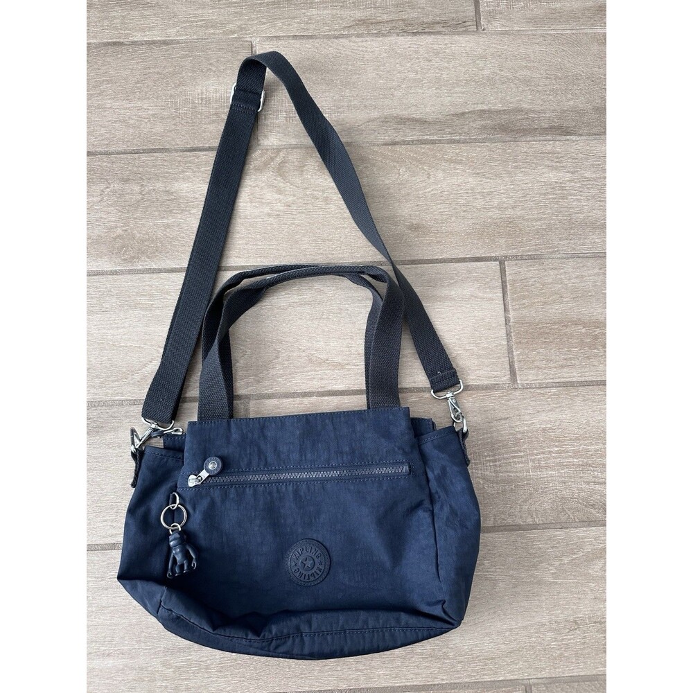 Kipling Elysia Shoulder Bag Blue Bleu 2 Shoulder Handbag Purse Crossbody Women